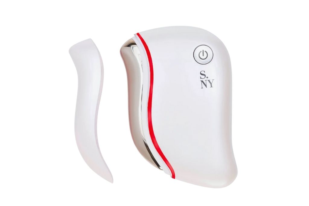 lunya red light gua sha facial massager