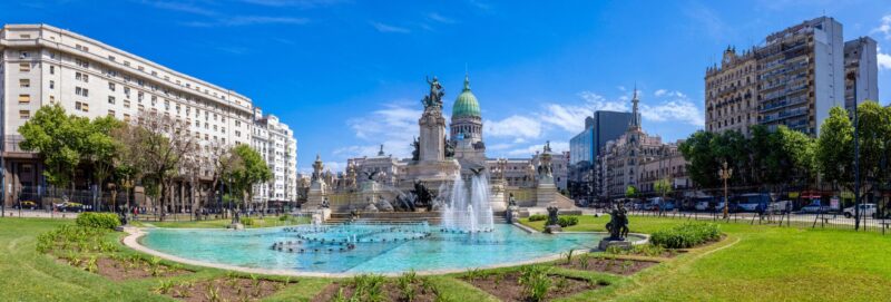 historic city center in buenos aires