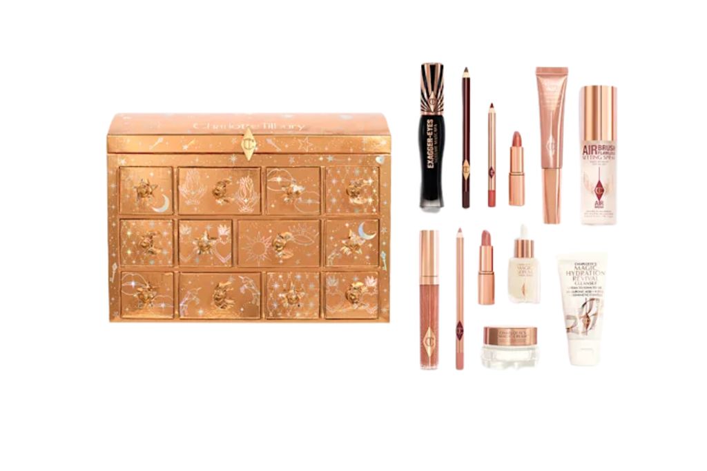 charlotte tilbury 12-day advent calendar treasure chest