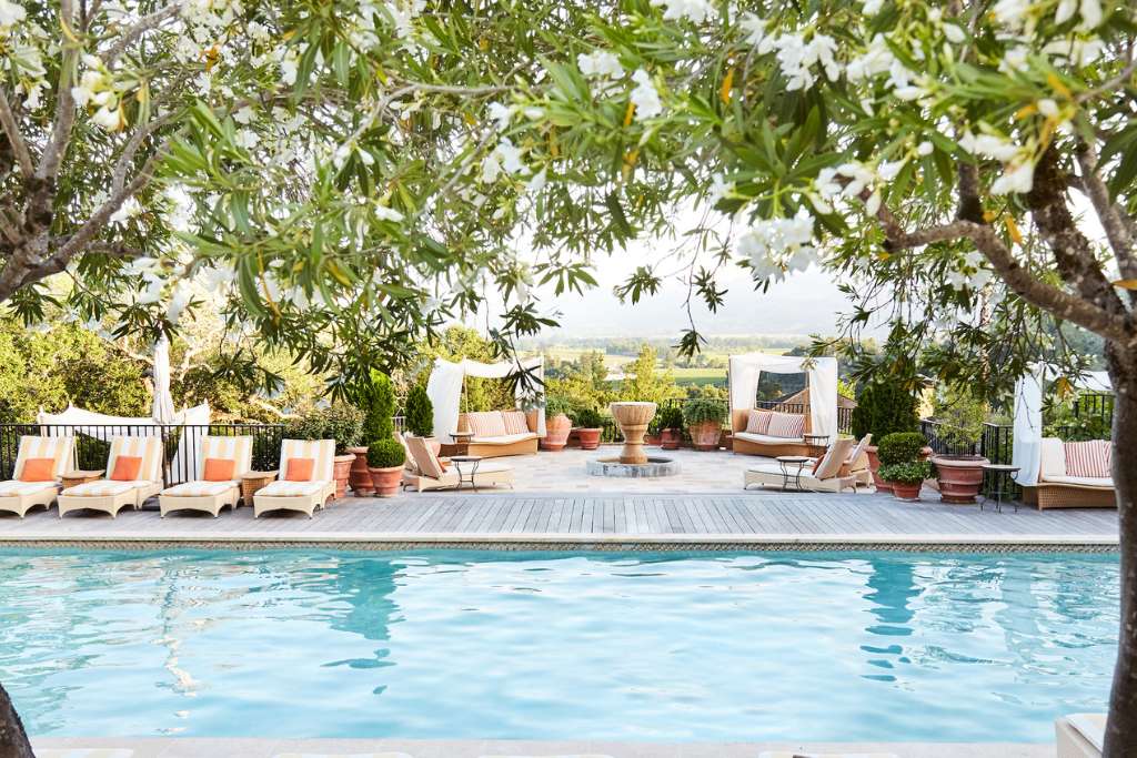 pool time at auberge du soleil california