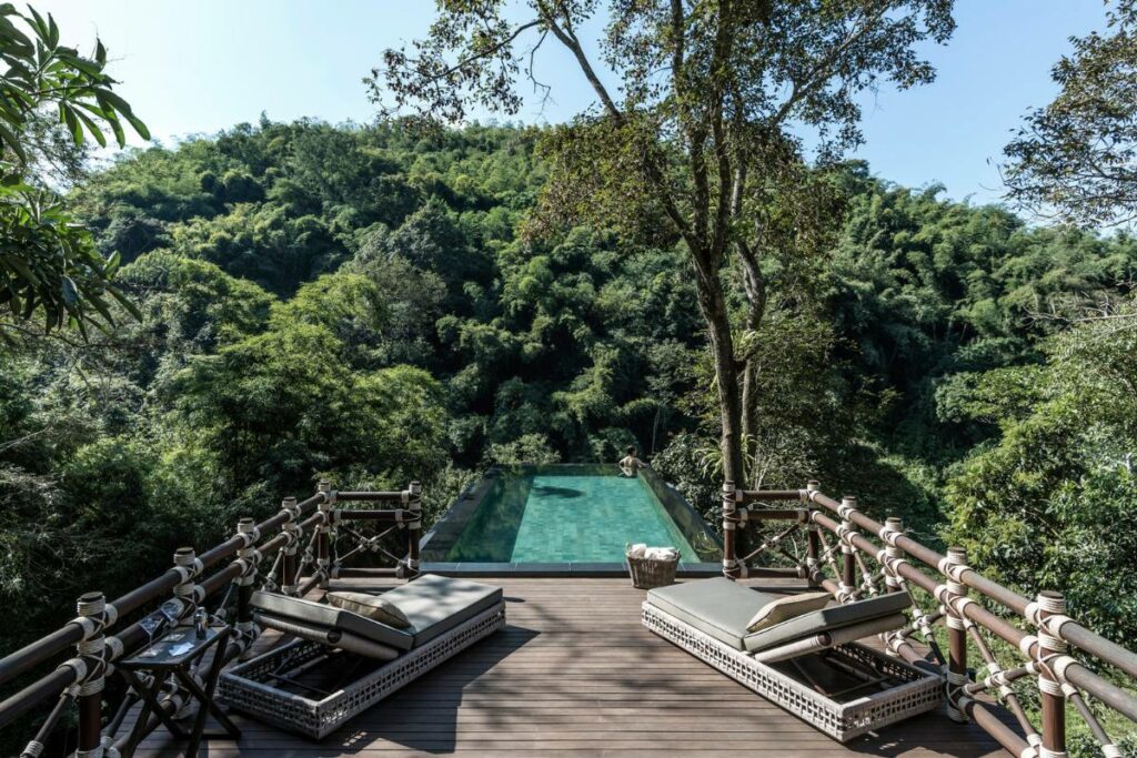 four seasons tented camp golden triangle Thailand