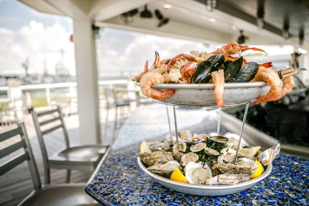 seafood tower