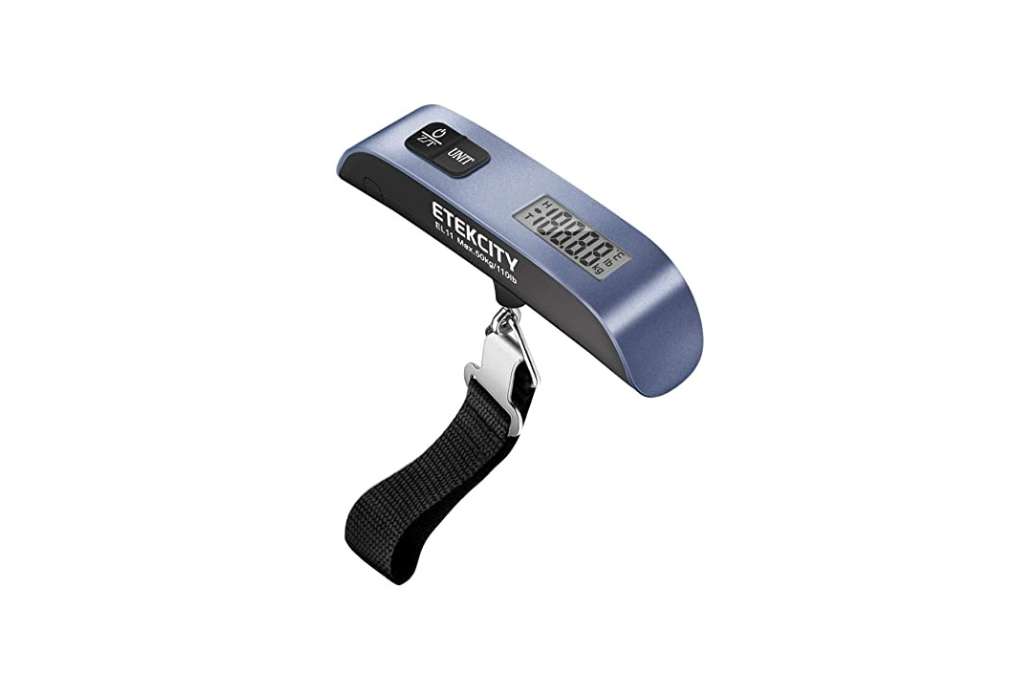 Etekcity EL11 Digital Hanging Luggage Scale - Silver