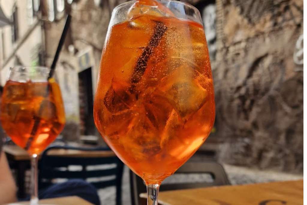 Aperol spitzes part of Rome's Daverro food tour