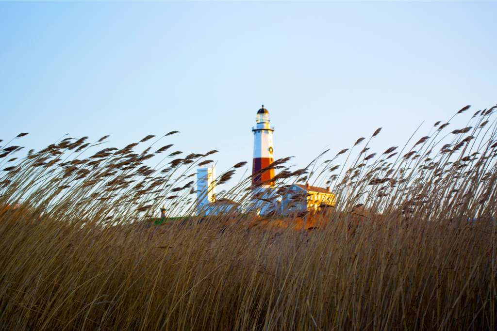 Montauk's famous light house