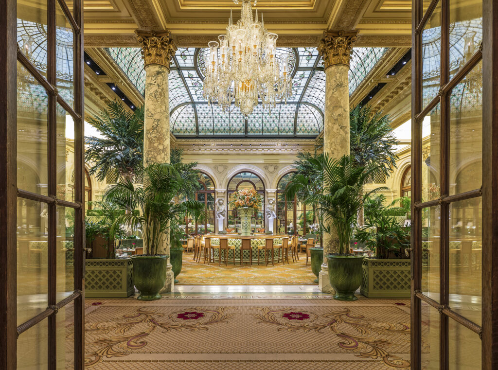 The famed Palm Court at New York's iconic The Plaza 