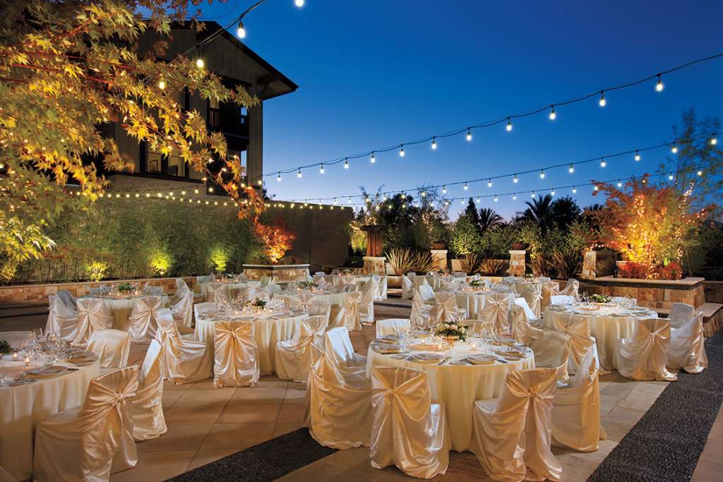 The Westin Verse Napa transforms into a dreamscape at night, and is perfect for events.