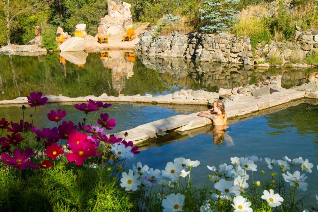 Strawberry Park Hot Springs, part of Colorado's Historic Hot Springs Loop