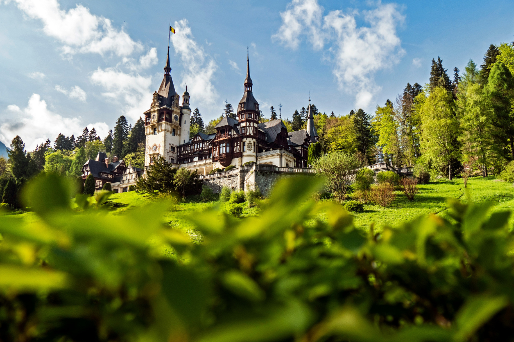 a castle in transylvania