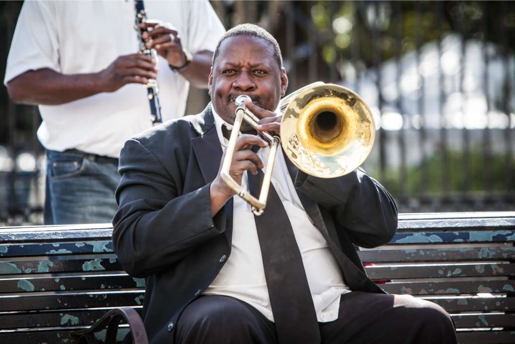 Jazz is part of the fabric of New Orleans. Street performers are always entertaining. 