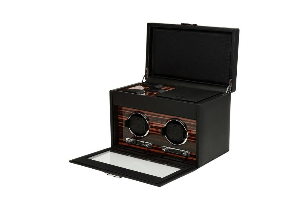 neiman marcus roadster double watch winder 