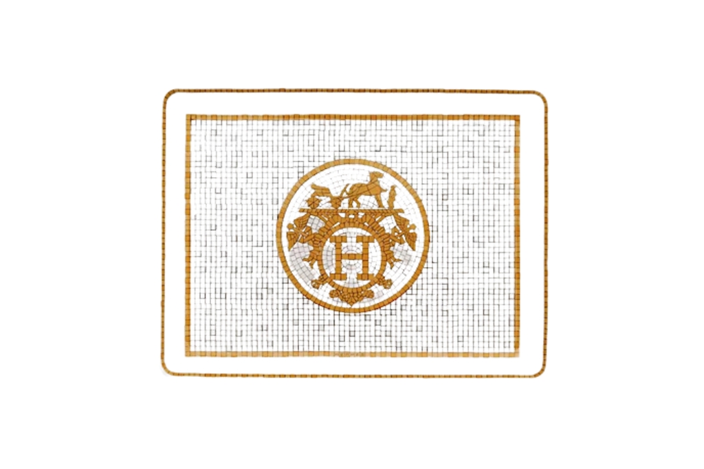 hermes mosaique au 24 gold tray 