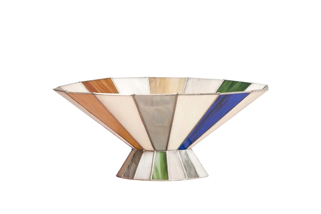 artemest caelido stained glass bowl 