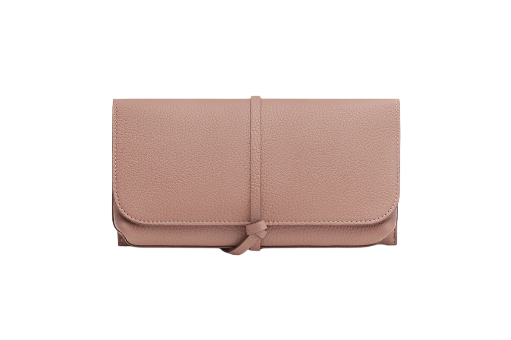 cuyana makeup roll travel bag