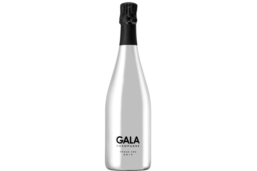 gala champagne bottle