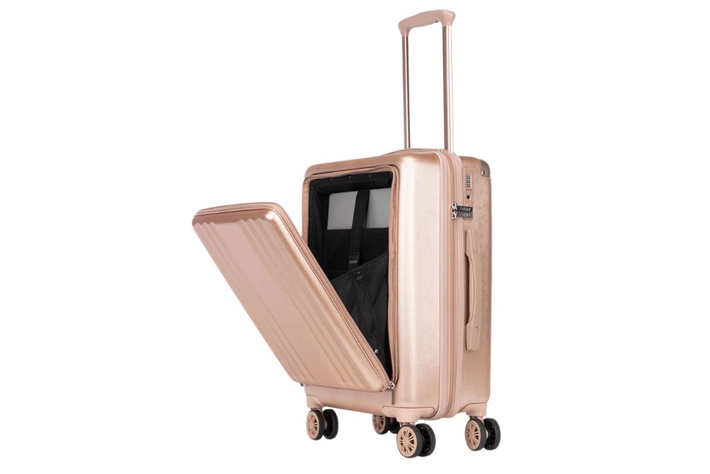 calpak ambeur front pocket carry-on luggage