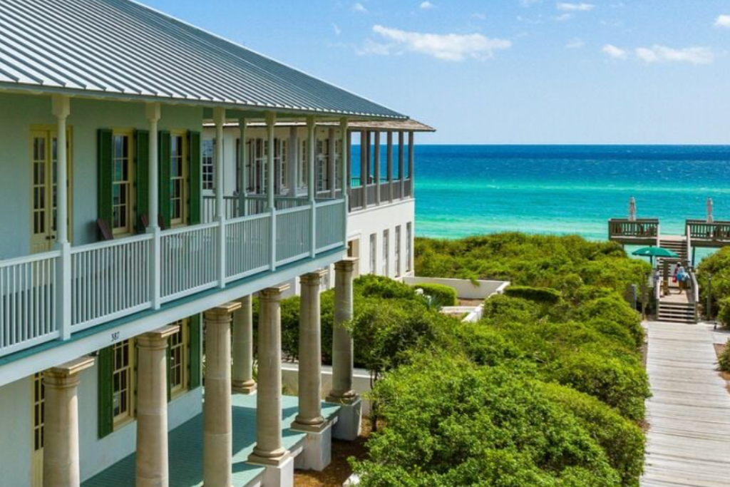 beach front home in rosemary beach