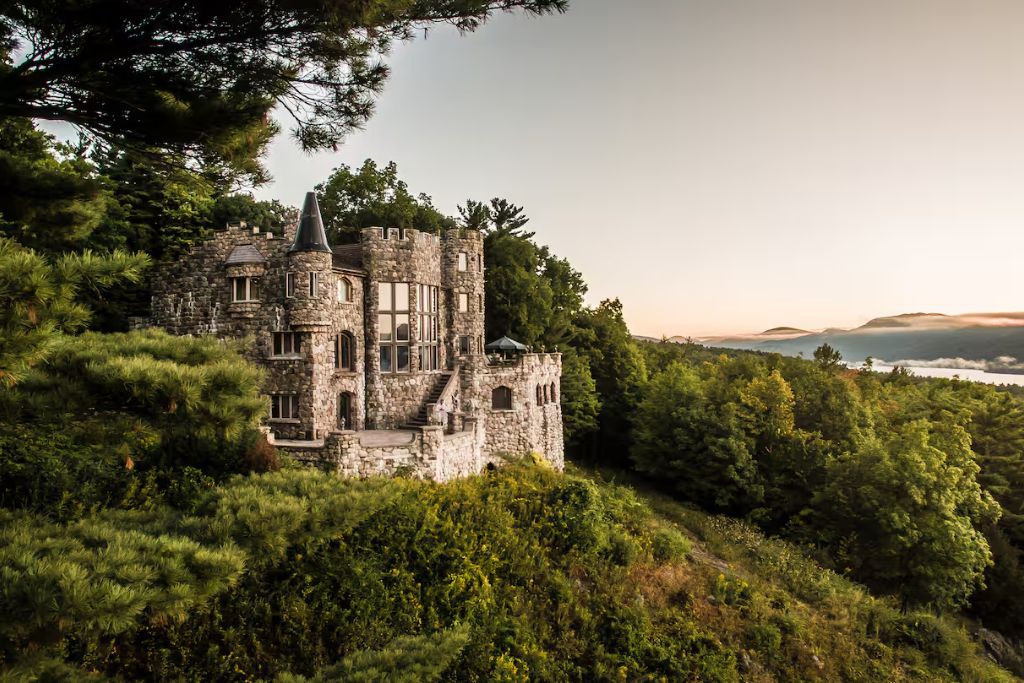 lake george castle airbnb