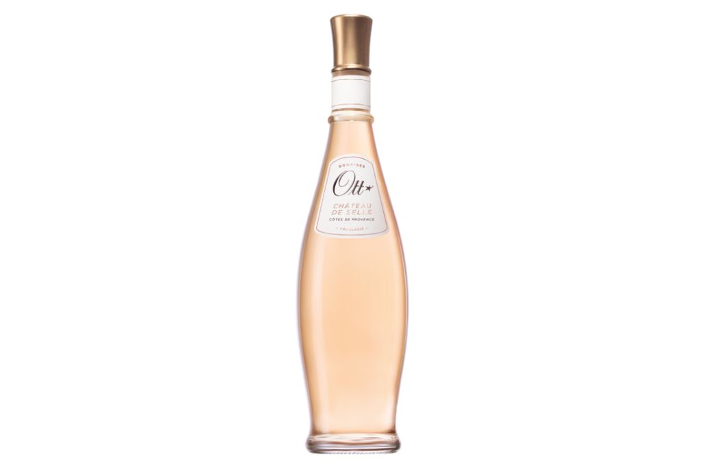 bottle of domaines ott chateau de selle rose