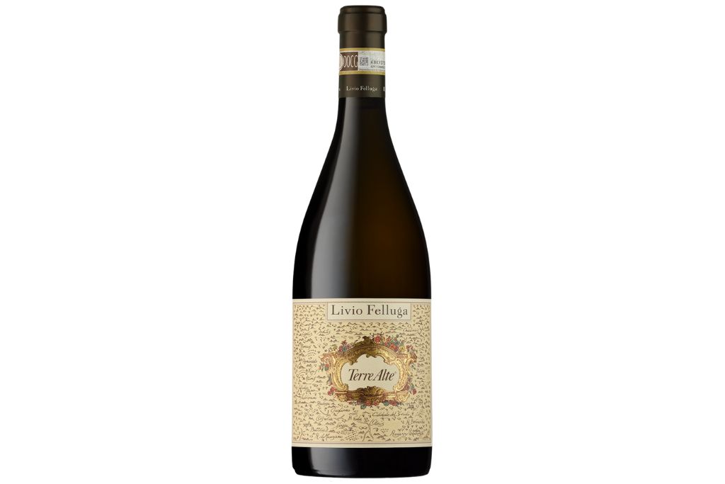 bottle of Livio Felluga's terre alte