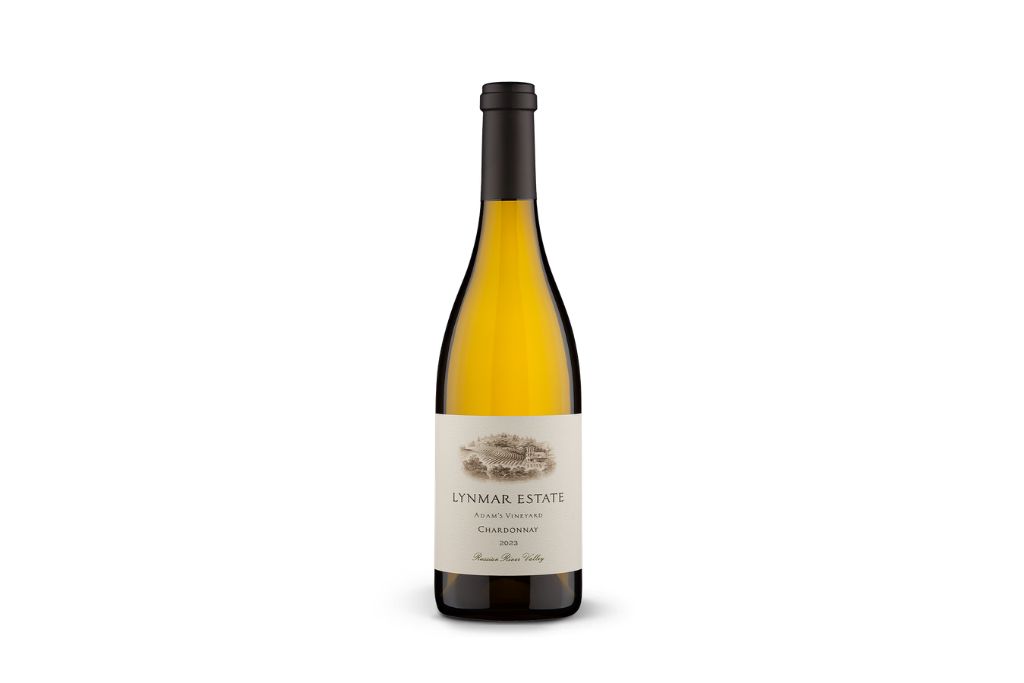 bottle of lynmar estate adam's vineyard chardonnay