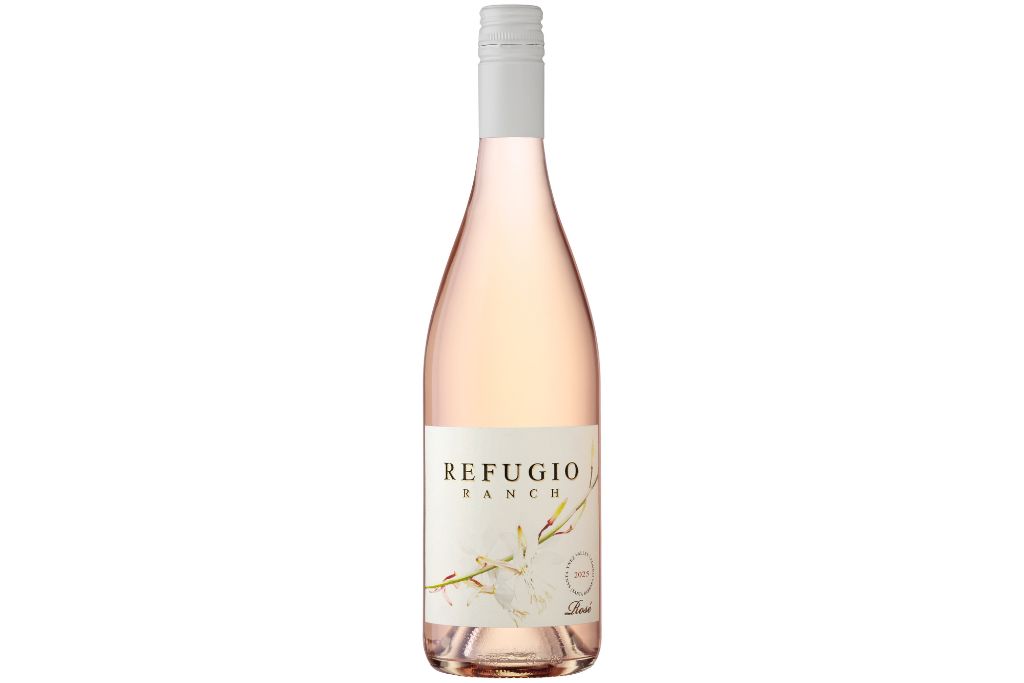 bottle of refugio ranch rose