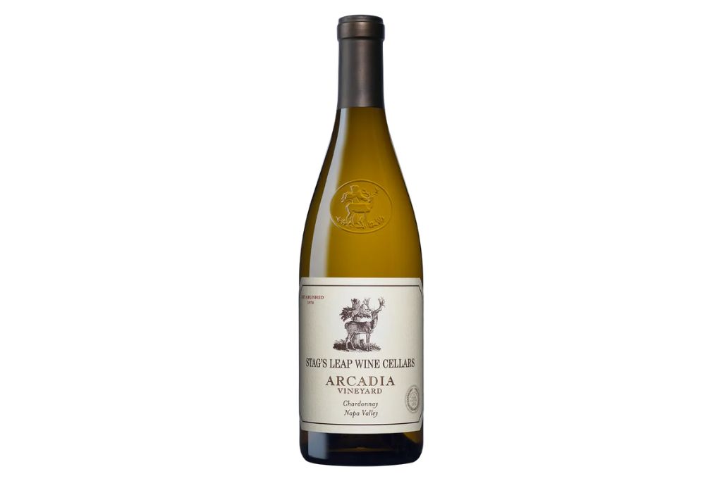 bottle of stag's leap arcadia chardonnay
