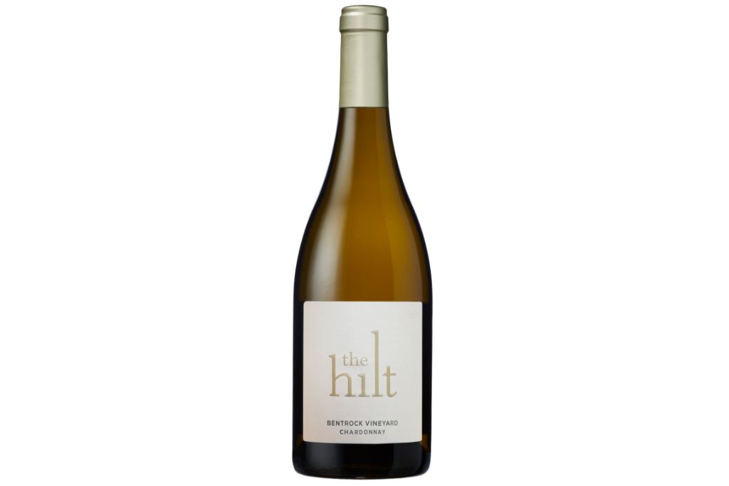 bottle of The Hilt's bentrock chardonnay