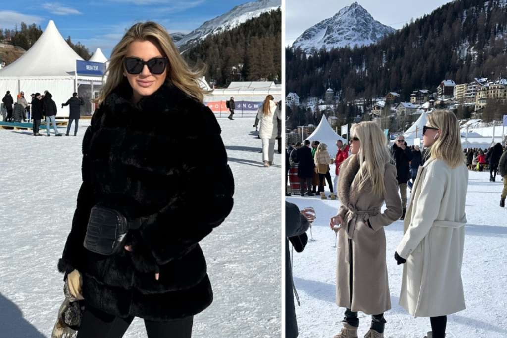glitz and glam are the order of the day in st Moritz