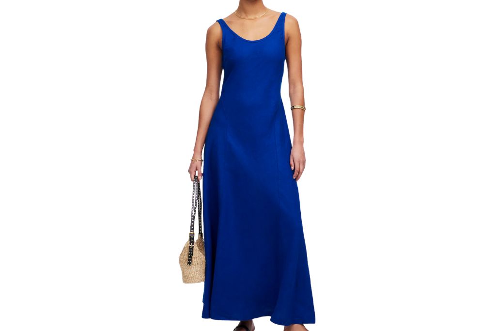 madewell linen dress