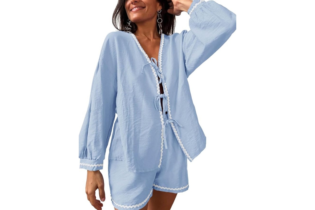 linen two piece set amazon prime