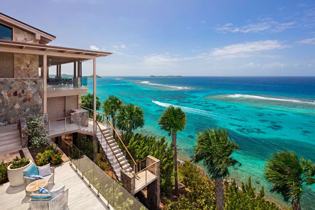 villa with a view at oil nut bay in virgin gorda