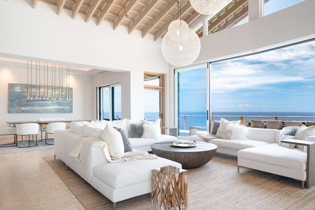 interior white on white at oil nut bay virgin gorda