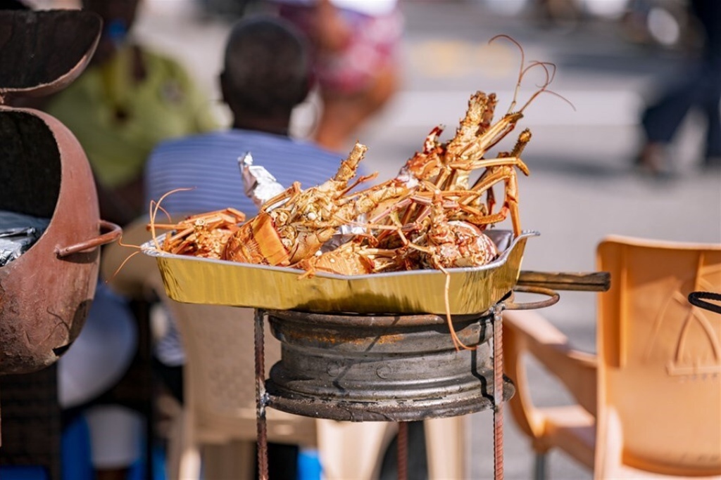 lobster carnival food antigua 