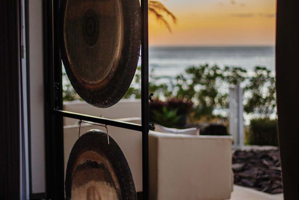 sound baths are completely customized experiences at the point luxury villa in costa rica