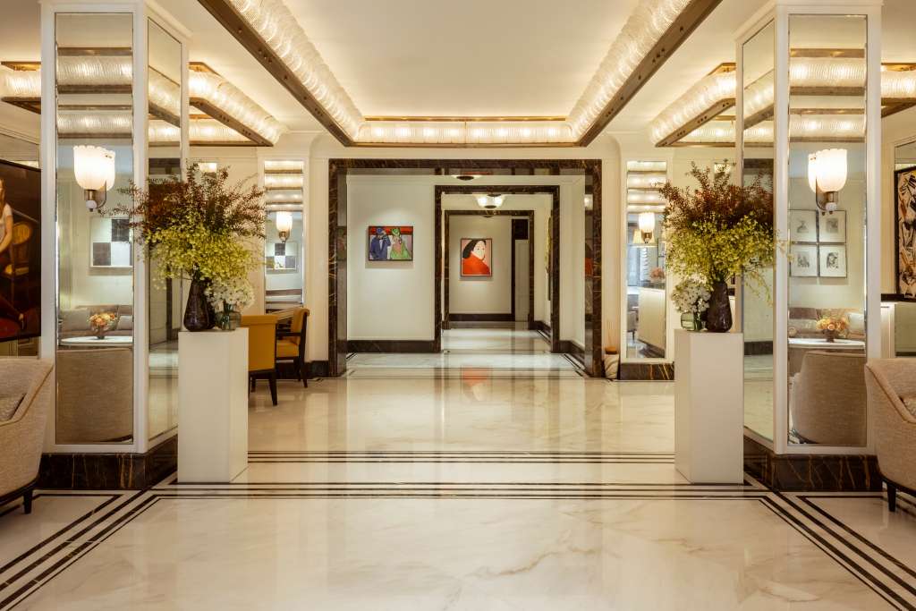 lobby of the surrey, a corinthia hotel new york upper east side