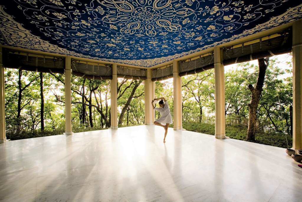 ananda yoga and dance pavilion, india