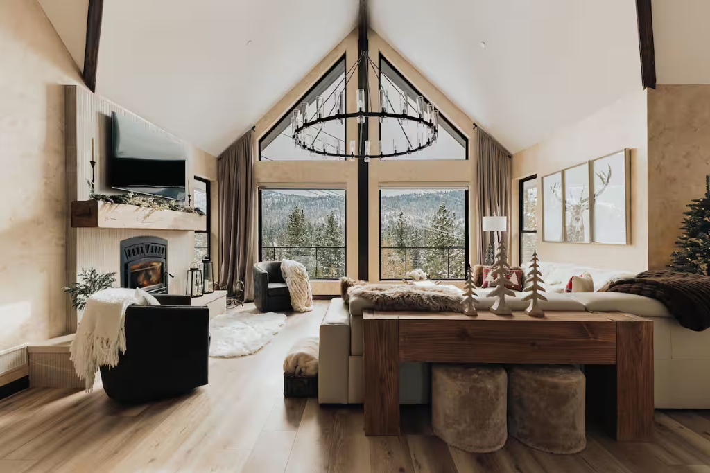 big bear mountain cabin with sauna
