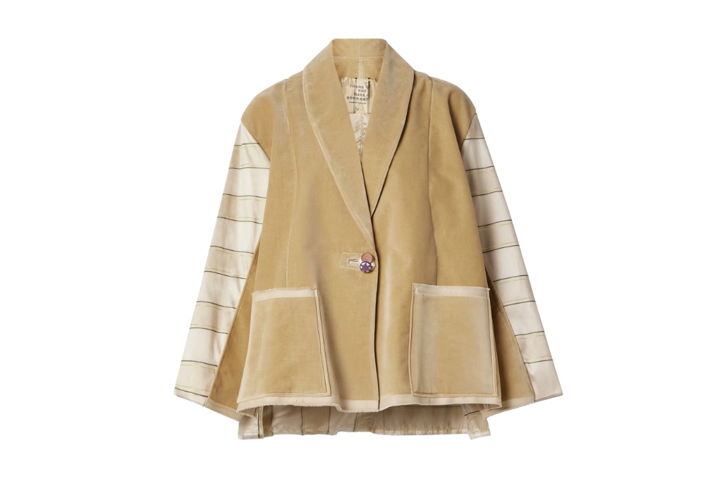 patched blazer