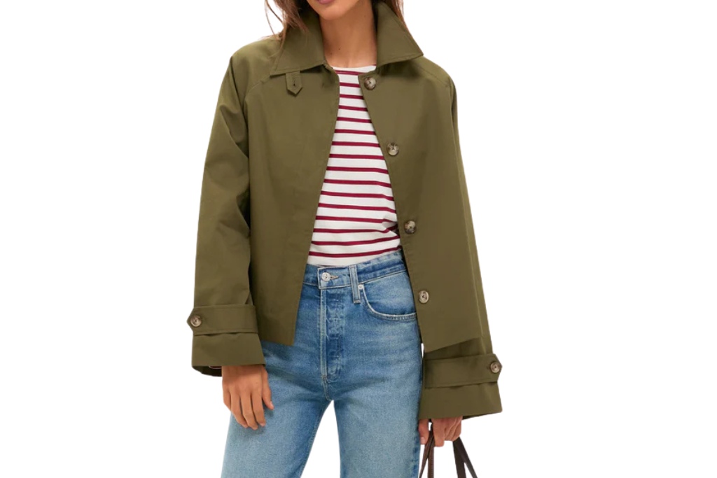 short trench coat