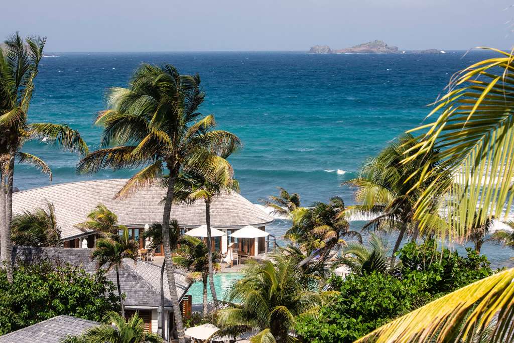 transpersonal therapist and yogi diana bourel at the end of her st barth summer yoga challenge