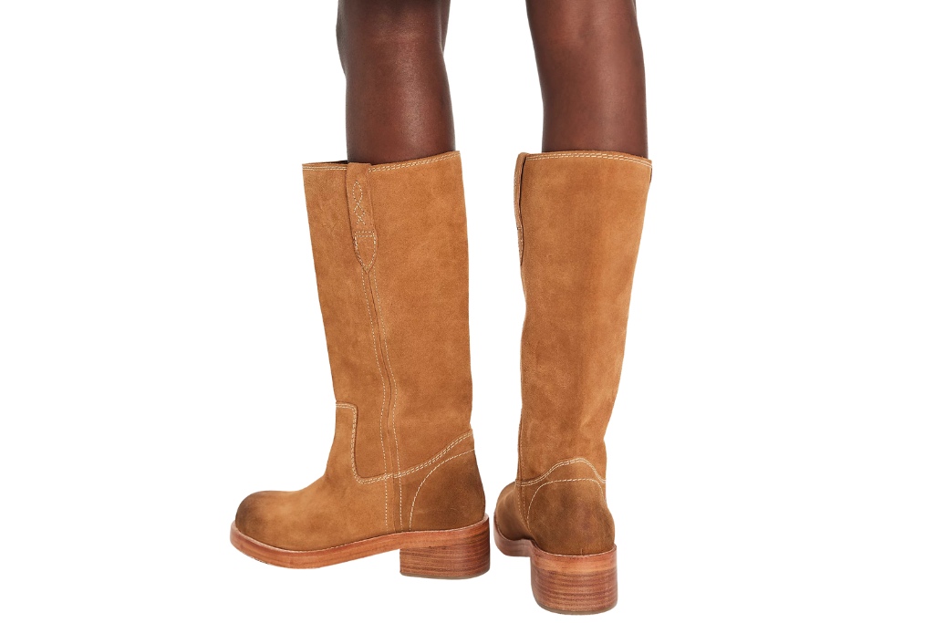 suede tan boots 