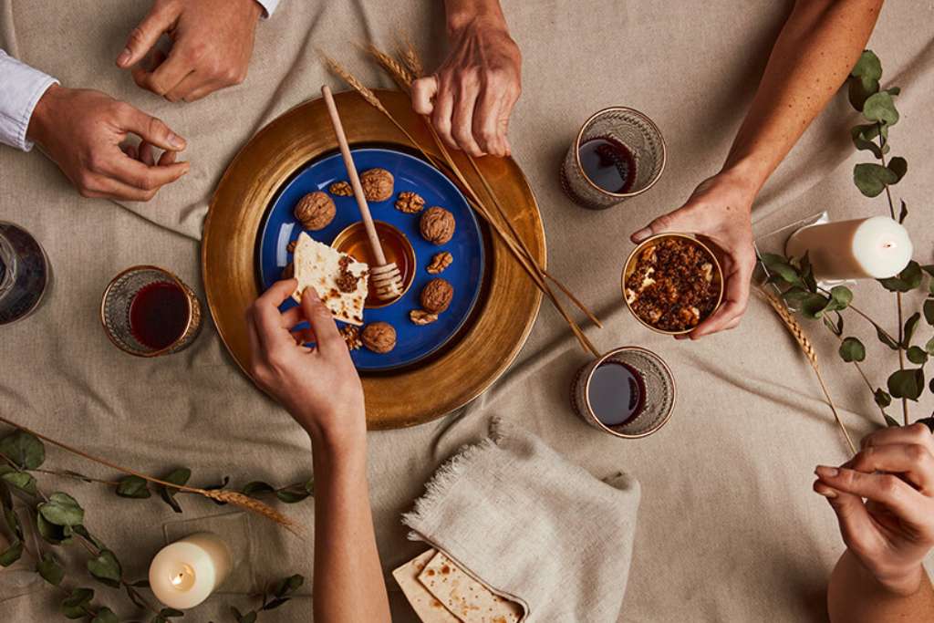 hanukkah-themed menu at grand velas rivera maya mexico