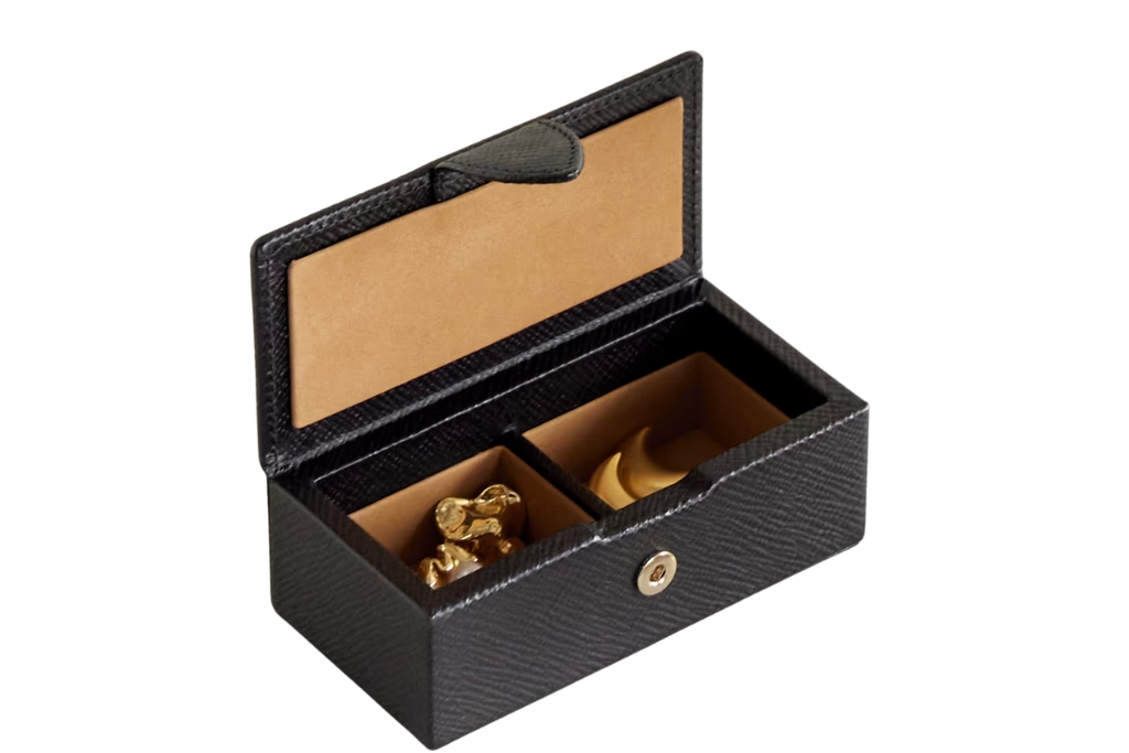 smythson jewelry case black