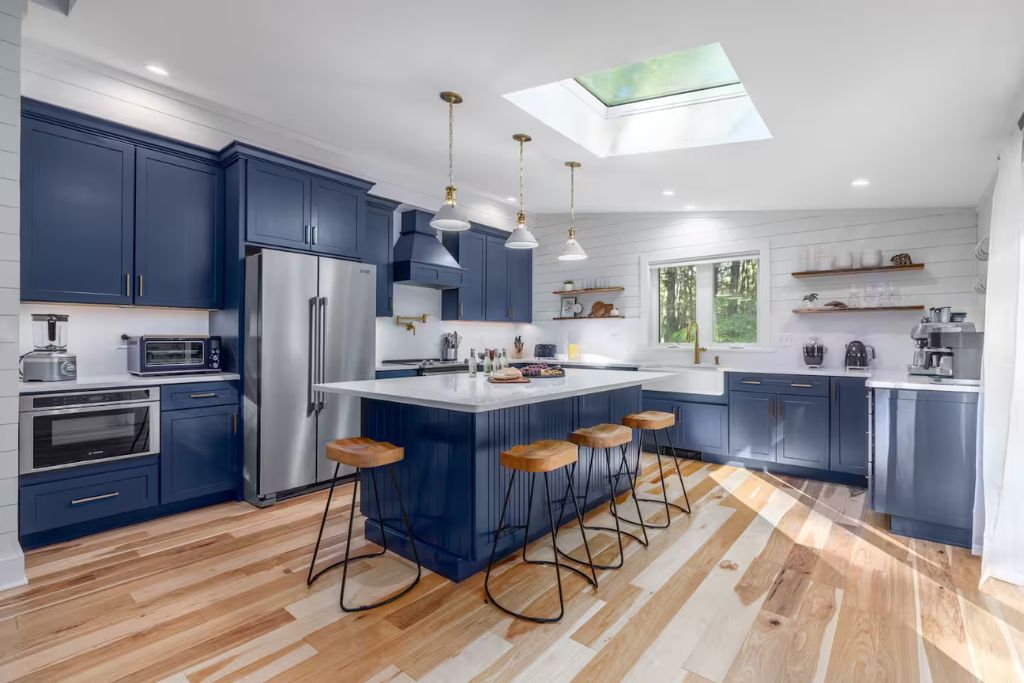 large kitchen airbnb poconos pennsylvania