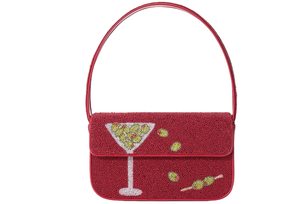 extra dirty martini staud purse beaded