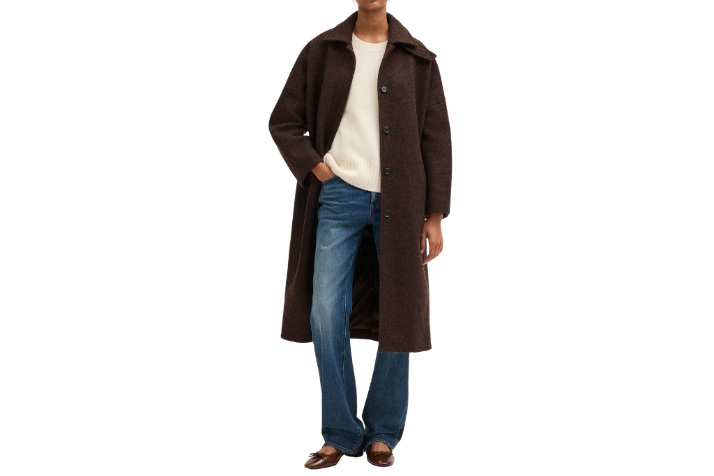 boiled wool coat