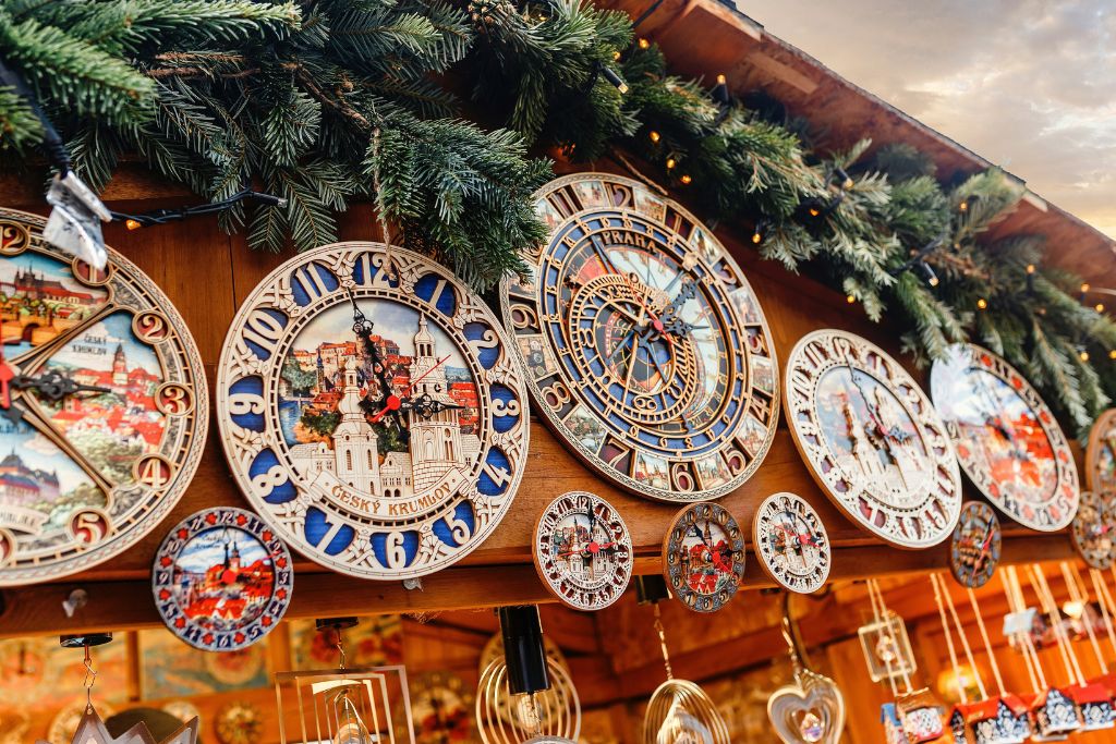 Christmas market stall 