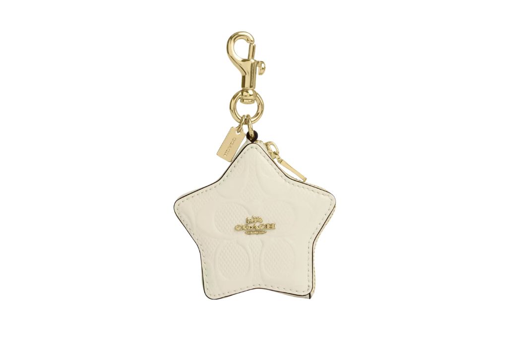 coach star bag charm