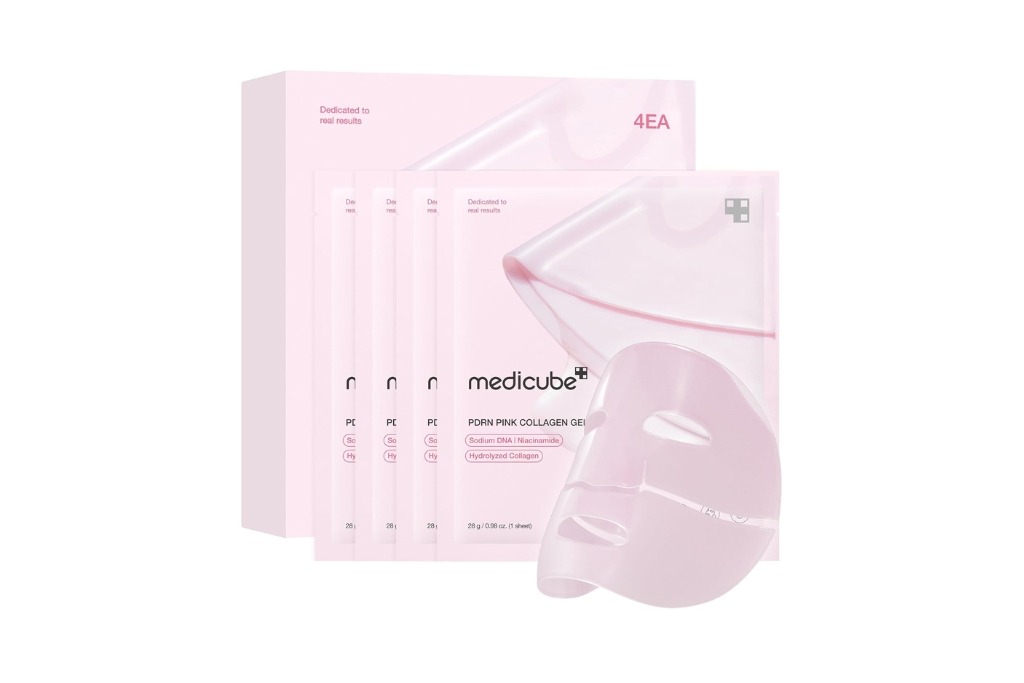 pink medicube over night face mask 